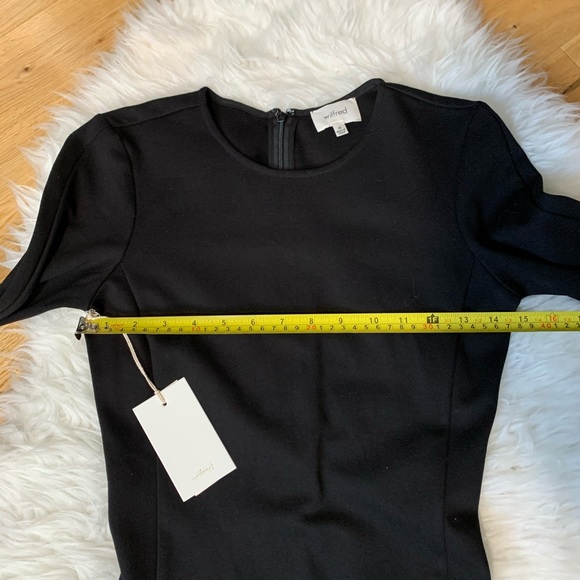 Wilfred Scriva Black Dress Size XS NWT - Picture 3 of 12